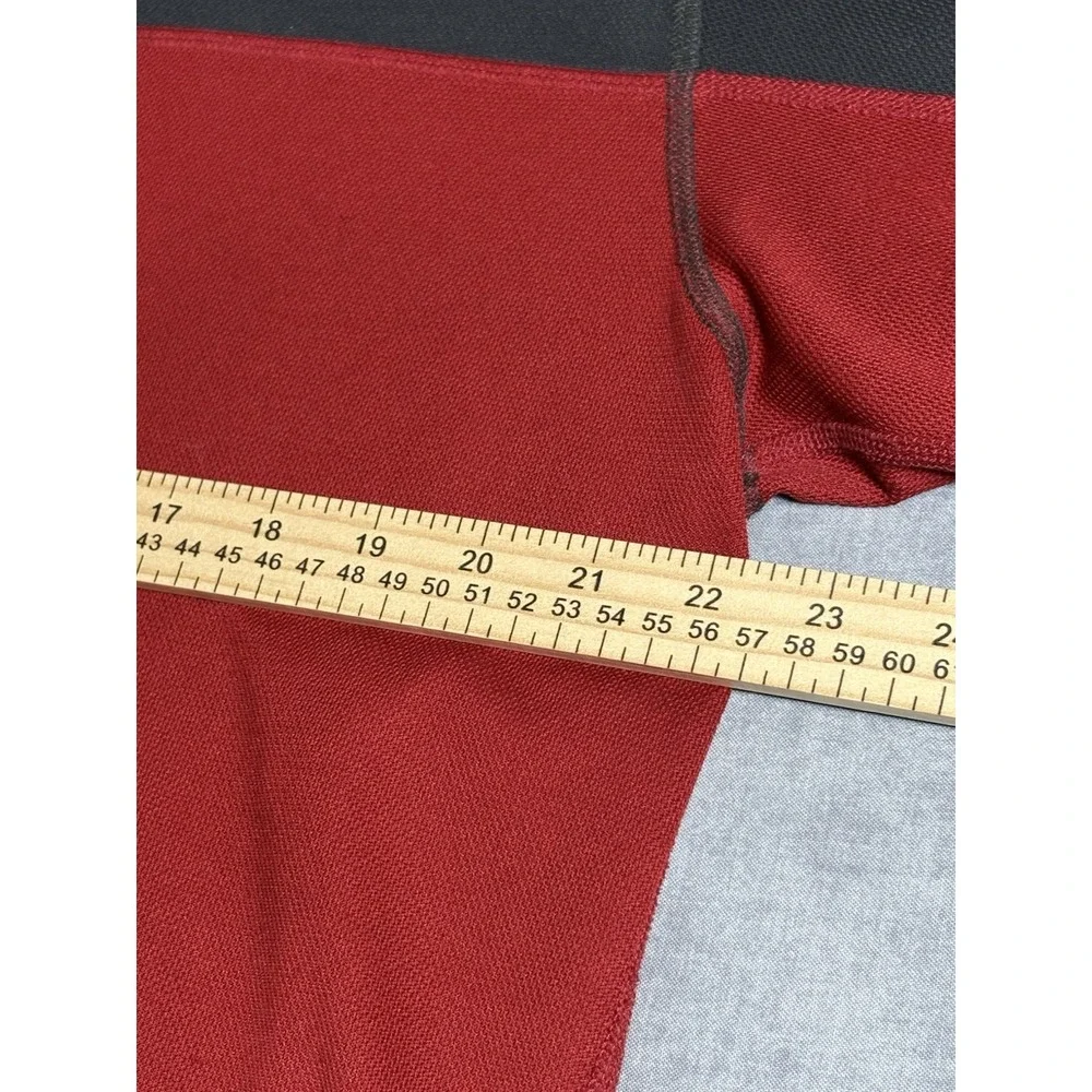 The North Face Flight Series VaporWick 1/4 Zip Pullover Mens XL Red Black